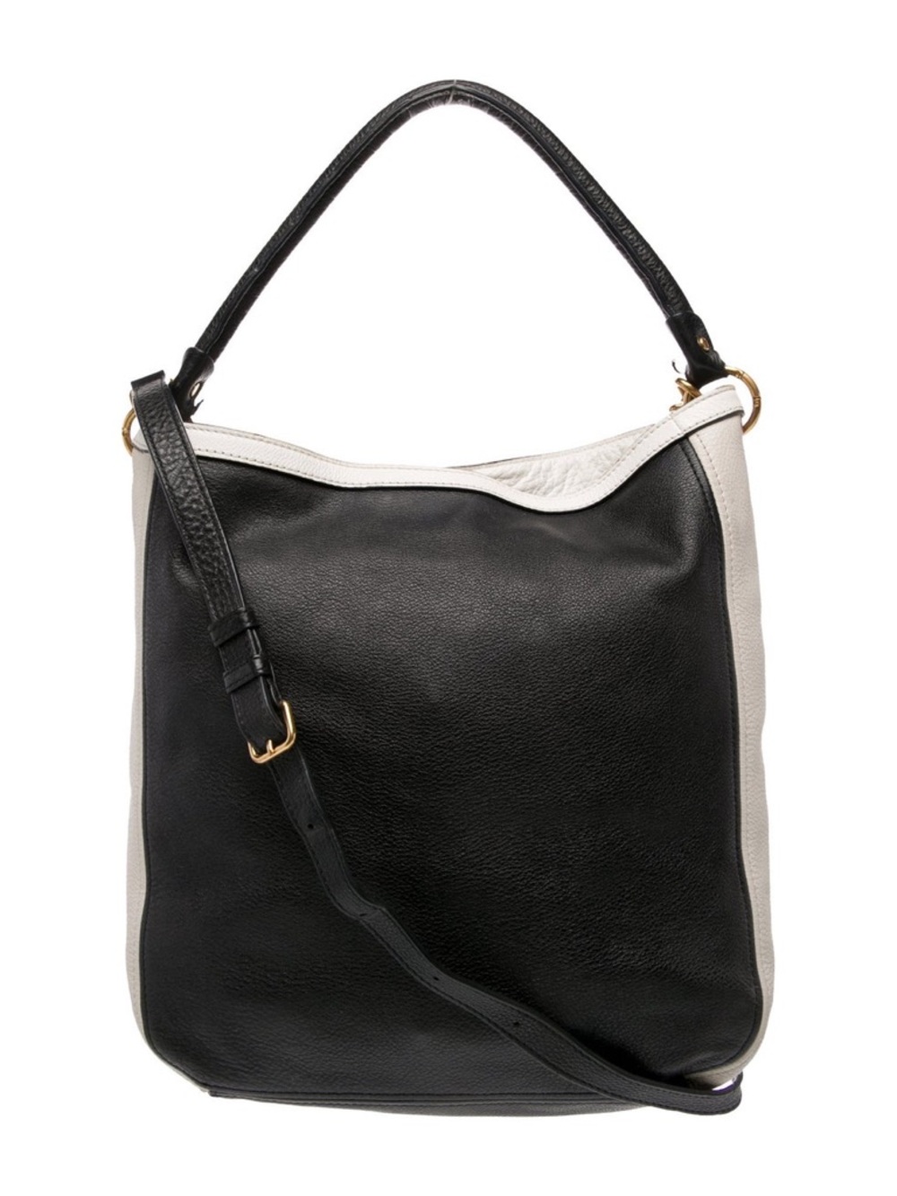 Marc by Marc Jacobs leather hobo bag, the "Take Your Marc" - Picture 4 of 11